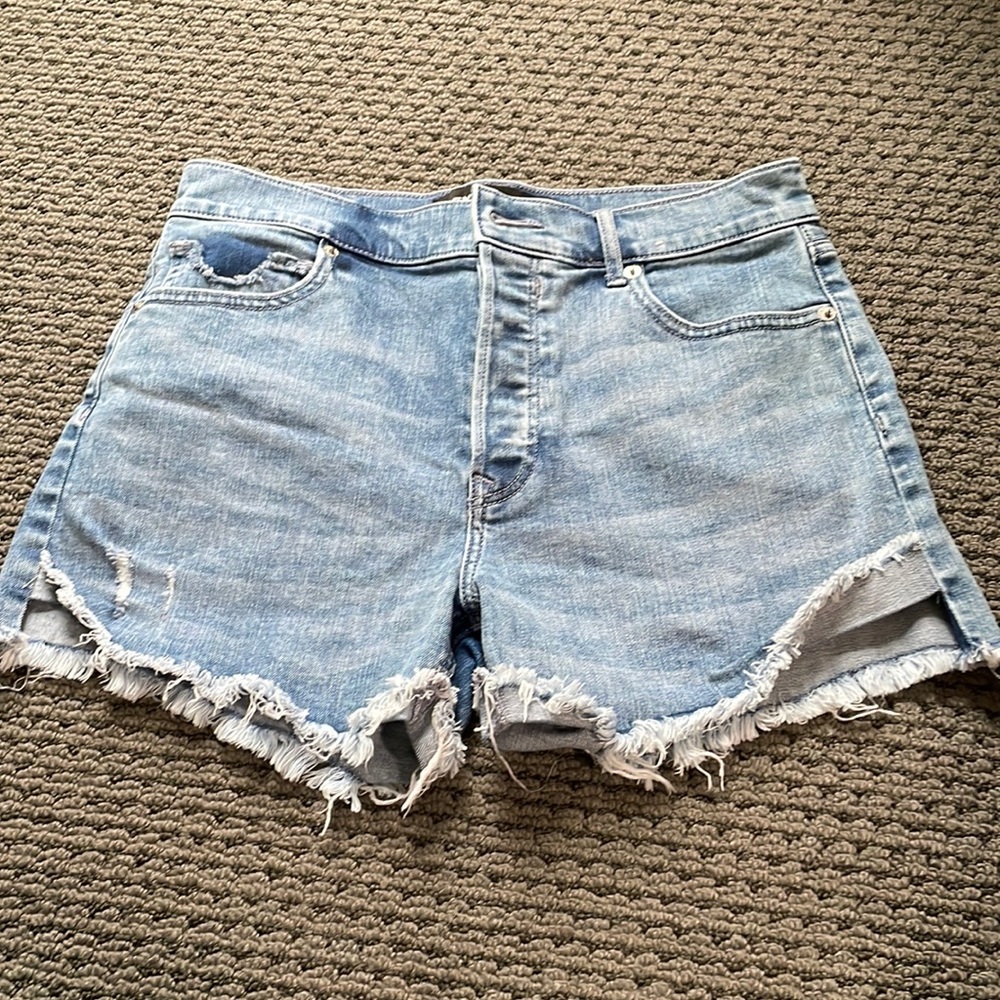 Express high rise vintage shortie